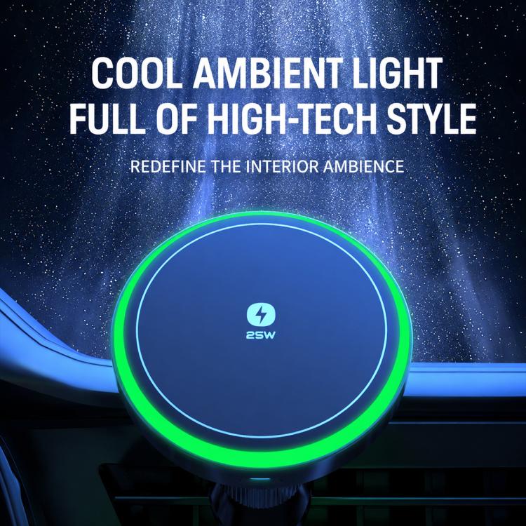 T14 Magnetic Cooling Wireless Fast Charger Car Air Outlet Holder, T14 Air-Cooled, T14 Air-Cooled Qi 2.2 Certification