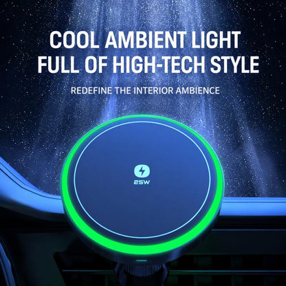 T14 Magnetic Cooling Wireless Fast Charger Car Air Outlet Holder, T14 Air-Cooled, T14 Air-Cooled Qi 2.2 Certification