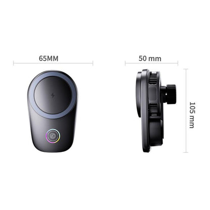 T16 Rotating Magnetic Wireless Charging Car Air Vent Phone Holder