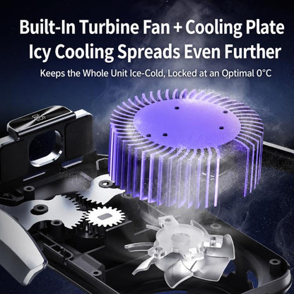 S7 Magnetic Cooling 15W Wireless Fast Charger Car Air Outlet Holder