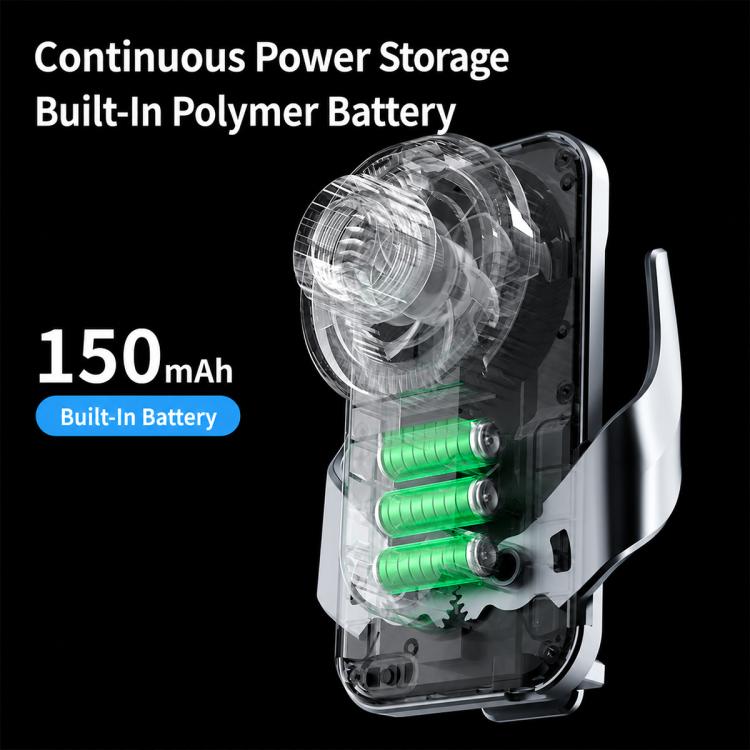 S7 Magnetic Cooling 15W Wireless Fast Charger Car Air Outlet Holder