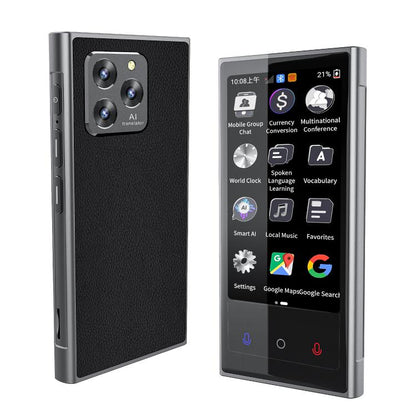 V2 4.04 inch Screen Portable AI Smart Translator Support 142 Online Languages, V2