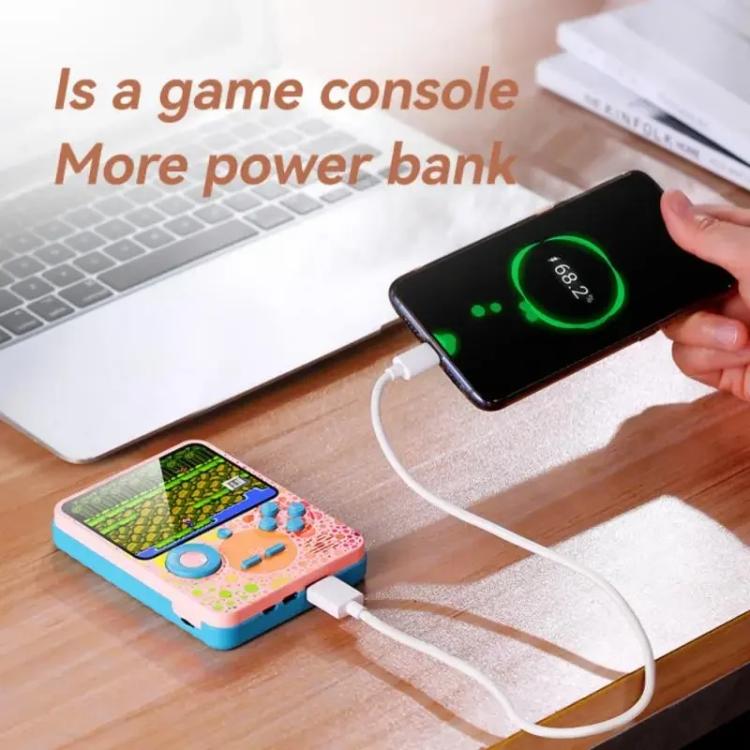 G6 3.5 Inch Screen Handheld Game Console Video Gaming Machine for Kids, Single, Double
