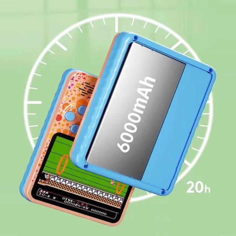 G6 3.5 Inch Screen Handheld Game Console Video Gaming Machine for Kids, Single, Double