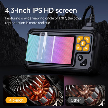P100A 4.3 inch IPS HD Screen 8mm Industry Digital Endoscope, 1m Hard Cable Single-lens, 5m Hard Cable Single-lens, 10m Hard Cable Single-lens, 1m Hard Cable Dual-lens, 5m Hard Cable Dual-lens, 10m Hard Cable Dual-lens