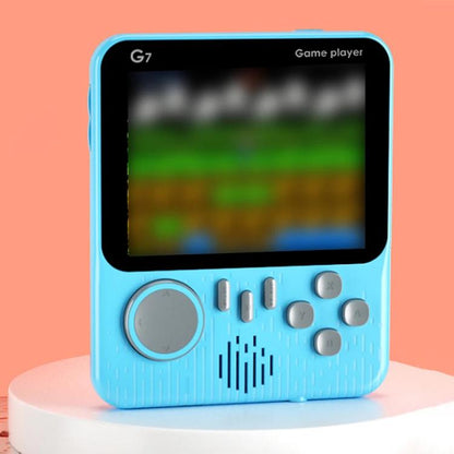 G7 3.5 inch Screen Portable Retro Nostalgic Games Console Built-in 666 Games, Single, Double