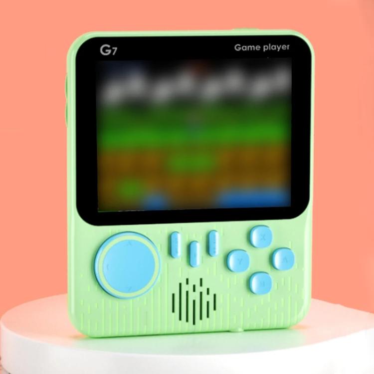 G7 3.5 inch Screen Portable Retro Nostalgic Games Console Built-in 666 Games, Single, Double
