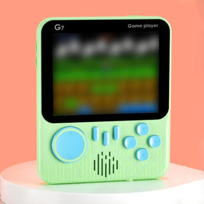 G7 3.5 inch Screen Portable Retro Nostalgic Games Console Built-in 666 Games, Single, Double