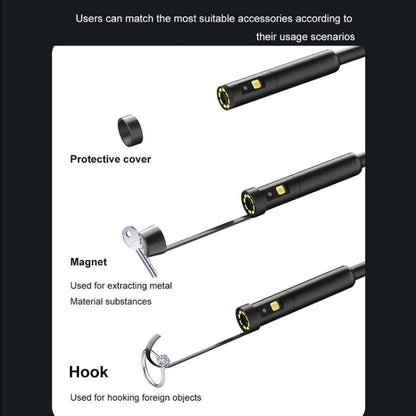 P280 5 inch HD Screen 8mm Industry Digital Endoscope, 2m Hard Cable Single-lens, 5m Hard Cable Single-lens, 10m Hard Cable Single-lens, 2m Hard Cable Dual-lens, 5m Hard Cable Dual-lens, 10m Hard Cable Dual-lens