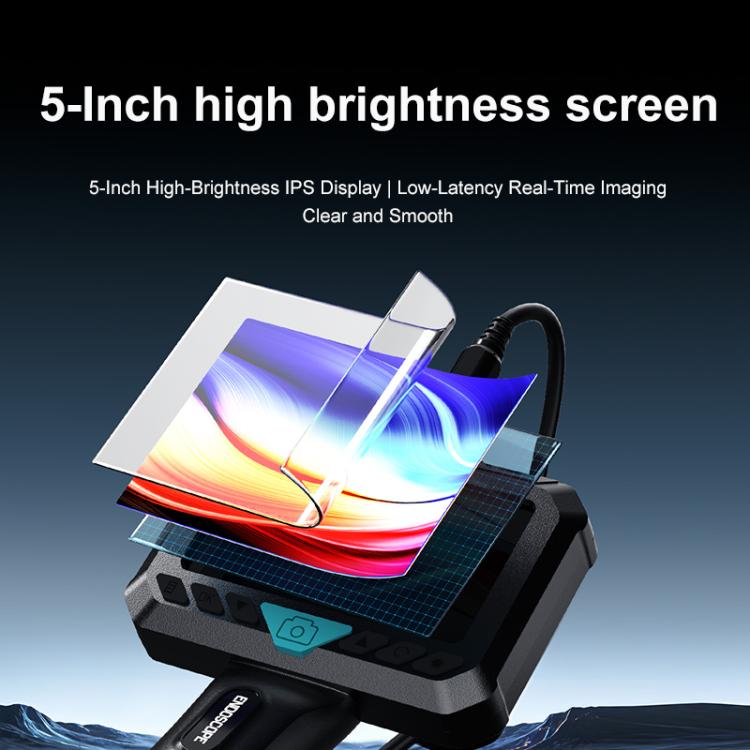 P280 5 inch HD Screen 8mm Industry Digital Endoscope, 2m Hard Cable Single-lens, 5m Hard Cable Single-lens, 10m Hard Cable Single-lens, 2m Hard Cable Dual-lens, 5m Hard Cable Dual-lens, 10m Hard Cable Dual-lens