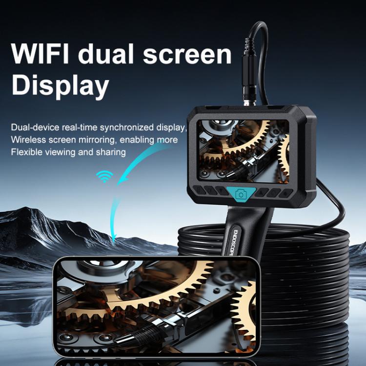 P280 5 inch HD Screen 8mm Industry Digital Endoscope, 2m Hard Cable Single-lens, 5m Hard Cable Single-lens, 10m Hard Cable Single-lens, 2m Hard Cable Dual-lens, 5m Hard Cable Dual-lens, 10m Hard Cable Dual-lens