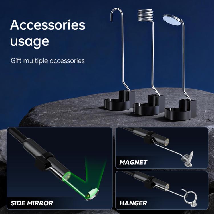 SC08 4.3 inch IPS HD Screen 8mm Industry Digital Endoscope, 1m Hard Cable Single-lens, 5m Hard Cable Single-lens, 10m Hard Cable Single-lens, 1m Hard Cable Dual-lens, 5m Hard Cable Dual-lens, 10m Hard Cable Dual-lens