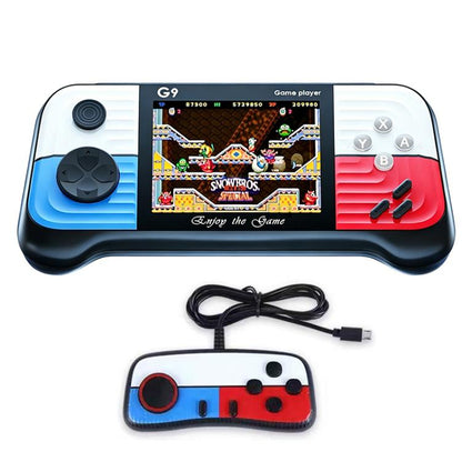G9 3.0 inch Screen Portable Retro Handheld Video Game Console Built-in 600 Games, Single, Double, Triple
