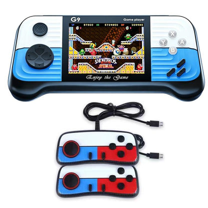 G9 3.0 inch Screen Portable Retro Handheld Video Game Console Built-in 600 Games, Single, Double, Triple