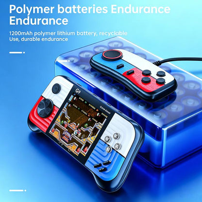 G9 3.0 inch Screen Portable Retro Handheld Video Game Console Built-in 600 Games, Single, Double, Triple