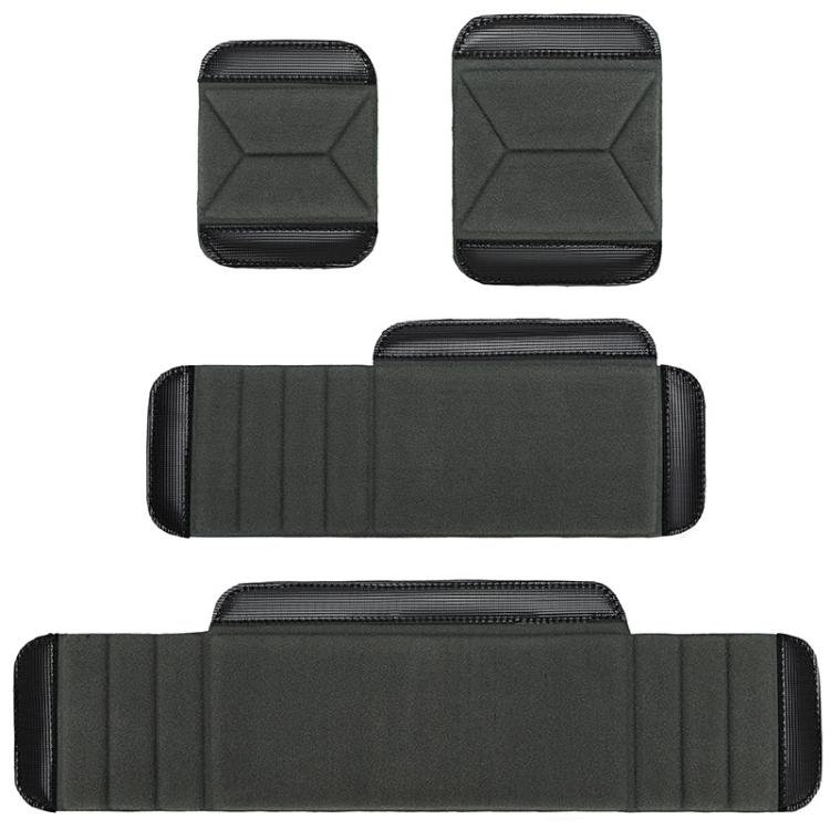 Multifunctional Camera Bag Divider Polyester Lens DIY Liner Separator Pad, E Grey, F Grey 1, G Grey 2, H Grey 3, Grey 4