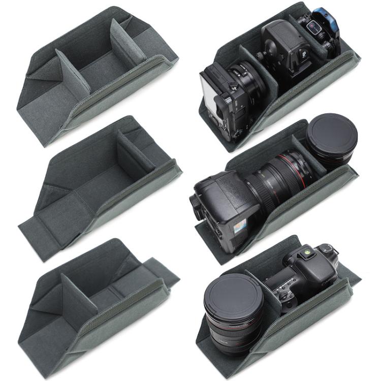 Shockproof DSLR Camera Bag Polyester Thickened Insert Organizer