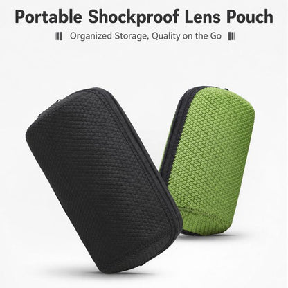 Zipper Camera Lens Pouch Waterproof Lens Protective Bag, Small Lens Pouch, Medium Lens Pouch, Large Lens Pouch