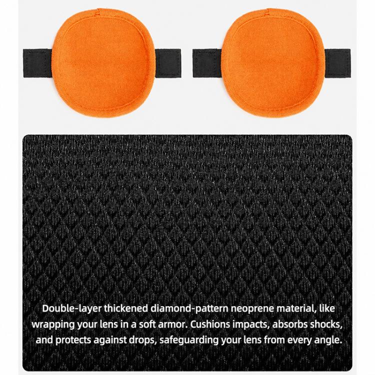 Zipper Camera Lens Pouch Waterproof Lens Protective Bag, Small Lens Pouch, Medium Lens Pouch, Large Lens Pouch