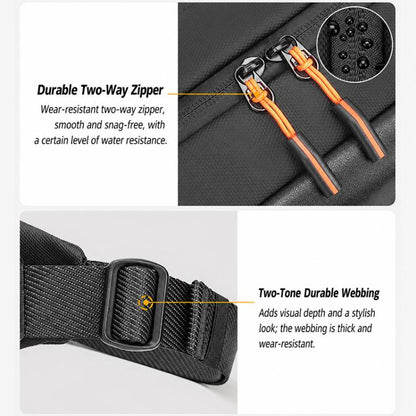 Camera Sling Chest Bag Multifunction Photography Shoulder Bag, 30 x 9.5 x 17cm