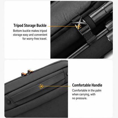 Camera Sling Chest Bag Multifunction Photography Shoulder Bag, 30 x 9.5 x 17cm