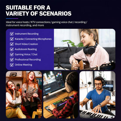 UR22MK Multi-function Professional Mixer External Live Streaming Sound Card, UR22MK