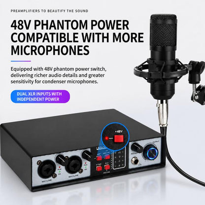 UR22MK Multi-function Professional Mixer External Live Streaming Sound Card, UR22MK