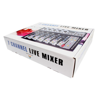F4 4-Channel Multi-function Professional Bluetooth Live Streaming Mixer, EU Plug, UK Plug, US Plug