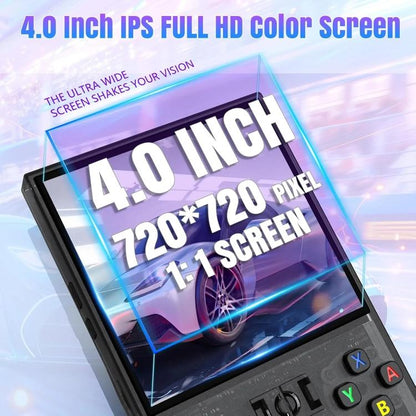 R36 MAX 4-inch IPS HD Handheld Retro Game Console Built-in 18,000+ Games, 64G
