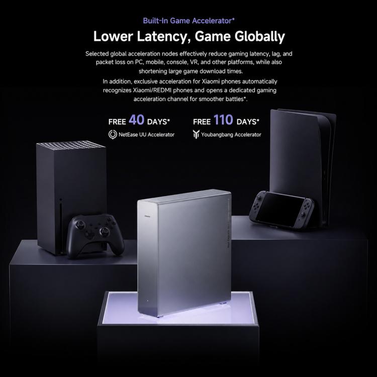 Xiaomi Router BE10000 Pro WiFi 7 AI Hub 10GE x 2, 2.5G x 4, US Plug, BE10000 Pro