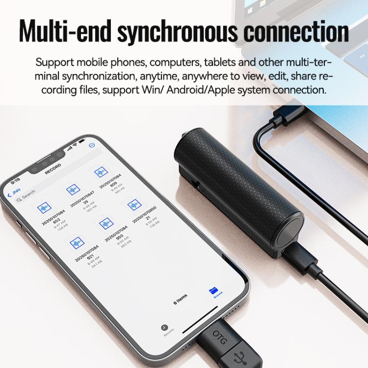 Q70V Smart Voice-Activated Magnetic Voice Recorder REC Ultra-long Standby Time, 4GB, 8GB, 16GB, 32GB, 64GB, 128GB