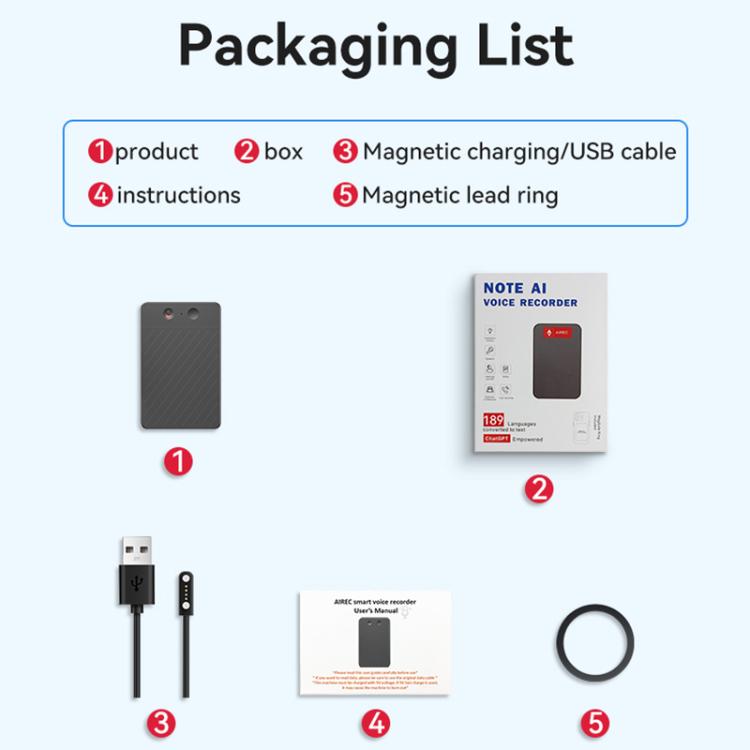 A3 Dual-key Twill Texture Ultra-thin AI Smart Voice Recorder Support AIREC-APP, 8GB, 16GB, 32GB, 64GB, 128GB, 256GB