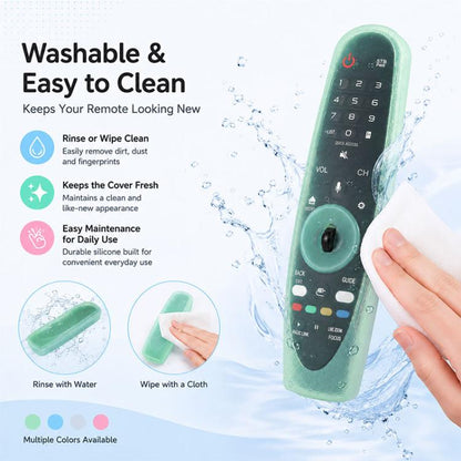 XDcase 4pcs Soft Silicone Jelly Protective Case, For LG MR600 / MR650 Magic Remote