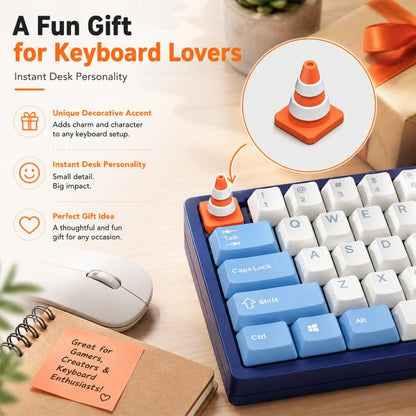 Traffic Cone Shape Mechanical Keyboard Keycap