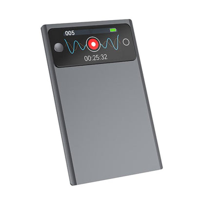 A3P 1.47-inch Display Ultra-thin AI Smart Voice Recorder Support AIREC-APP, 8GB, 16GB, 32GB, 64GB, 128GB, 256GB