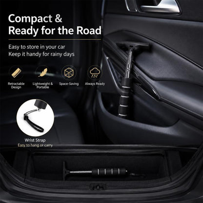 Car Rearview Mirror Stainless Steel Telescopic Wiper