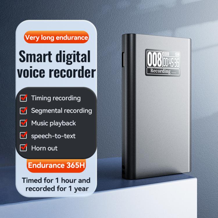 Q86 0.77-inch Screen Ultra-long Standby Smart Digital Voice Recorder, 4GB, 8GB, 16GB, 32GB, 64GB