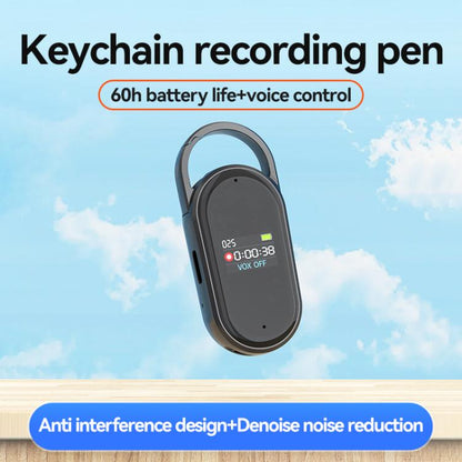 S29 0.42-inch TFT Display Portable Keychain Voice Recorder, 4GB, 8GB, 16GB, 32GB, 64GB, 128GB, 256GB