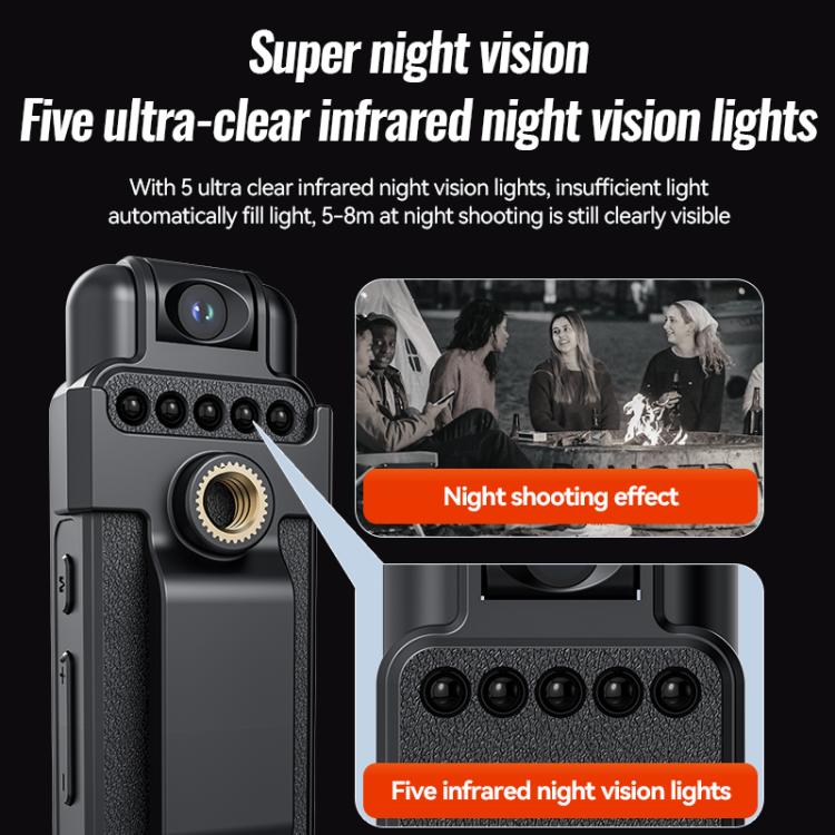 V23 0.85-inch IPS Display Portable Motion HD Camera & Voice Recorder, No Card, 4GB, 8GB, 16GB, 32GB, 64GB, 128GB, 256GB