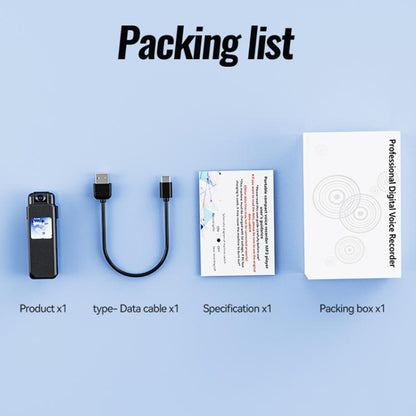 V23 0.85-inch IPS Display Portable Motion HD Camera & Voice Recorder, No Card, 4GB, 8GB, 16GB, 32GB, 64GB, 128GB, 256GB