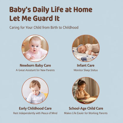 C11 2MP Wireless Wi-Fi Baby Monitor Care Camera, EU Plug, AU Plug, US Plug, UK Plug