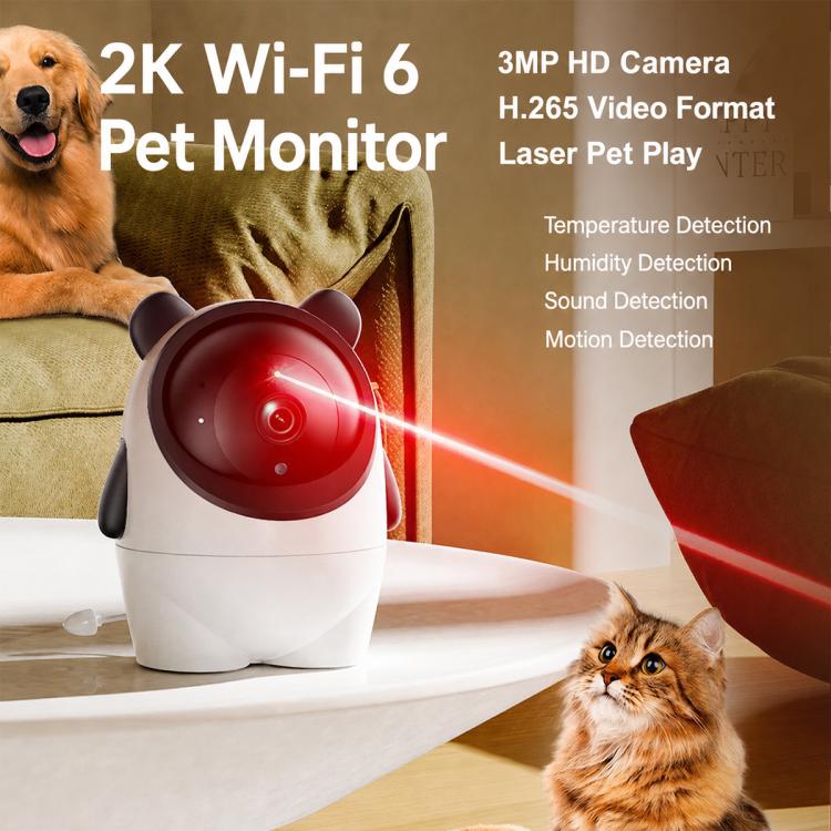 C13 2K 3MP Wireless Wi-Fi Baby Monitor Care Camera, EU Plug