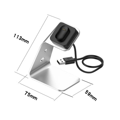 For Fitbit Inspire / Inspire HR / Ace 2 Universal Aluminum Alloy Charger Holder with Chip Protection, Support Fast Charging, For Fitbit Inspire
