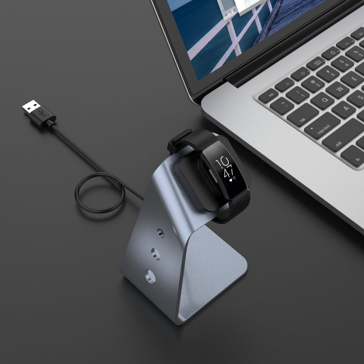 For Fitbit Inspire / Inspire HR / Ace 2 Universal Aluminum Alloy Charger Holder with Chip Protection, Support Fast Charging, For Fitbit Inspire