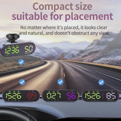 G26 Car GPS Display Head-Up Display Speedometer with Suction Cup Holder, G26