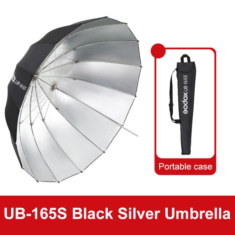 Godox Photography Studio Reflector Diffuser, UB-85S Black Silver Umbrella, UB-85S Black Silver Umbrella with Softbox, UB-105S Black Silver Umbrella, UB-105S Black Silver Umbrella with Softbox, UB-130S Black Silver Umbrella