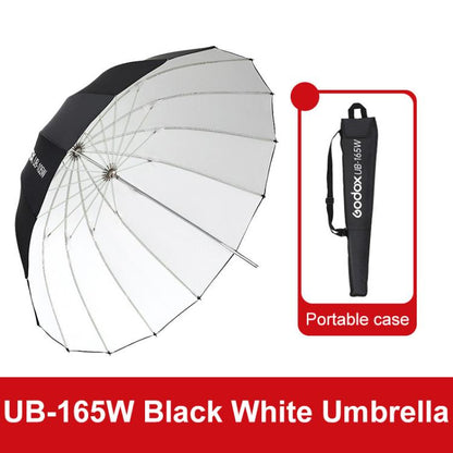 Godox Photography Studio Reflector Diffuser, UB-85S Black Silver Umbrella, UB-85S Black Silver Umbrella with Softbox, UB-105S Black Silver Umbrella, UB-105S Black Silver Umbrella with Softbox, UB-130S Black Silver Umbrella