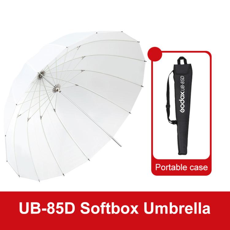 Godox Photography Studio Reflector Diffuser, UB-85S Black Silver Umbrella, UB-85S Black Silver Umbrella with Softbox, UB-105S Black Silver Umbrella, UB-105S Black Silver Umbrella with Softbox, UB-130S Black Silver Umbrella