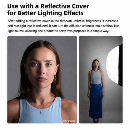 Godox Photography Studio Reflector Diffuser, UB-85S Black Silver Umbrella, UB-85S Black Silver Umbrella with Softbox, UB-105S Black Silver Umbrella, UB-105S Black Silver Umbrella with Softbox, UB-130S Black Silver Umbrella