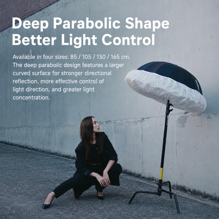 Godox Photography Studio Reflector Diffuser, UB-85S Black Silver Umbrella, UB-85S Black Silver Umbrella with Softbox, UB-105S Black Silver Umbrella, UB-105S Black Silver Umbrella with Softbox, UB-130S Black Silver Umbrella